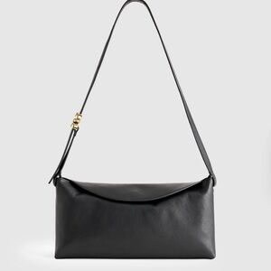 Madewell Sleek Black Shoulder Bag